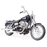Moto Harley-davidson Fxdbi Dyna Street Bob Maisto 1:12 Color Negra