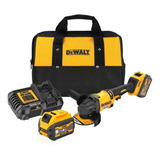 Amoladora Inalámbrica Angular Dewalt 60v Flexvolt Dcg418t2