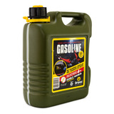 Bidón Combustible Extra Chato Verde 4 Litros Para Moto Driven