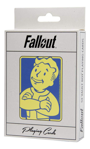 Baraja De Cartas De Fallout - Representa Tus Ventajas Favor.