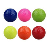 Pelotas De Golf Colores Ideal Practica