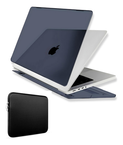 Kit Capa Proteção P/ Macbook Pro 14  A2779 M2 +bag Neoprene