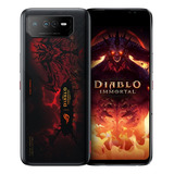 Asus Rog Phone 6 Diablo Immortal Edition Celular 16 Gb Ram 512 Gb Telefono 5g Dual Sim Snapdragon 8+ Gen 1 Smartphone Nfc Gaming Con Gatillos