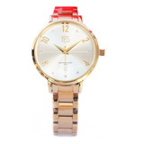 Reloj Yess Original Dama Oro Rosa + Envío Gratis