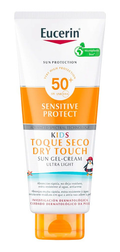 Eucerin Sun Fps 50 Kids Protector Solar Loción Toque Seco