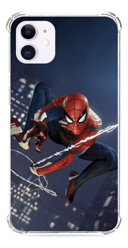 Capa Capinha Case Homem Aranha Spiderman Jogando A Teia