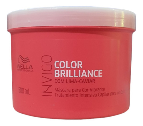 Wella Brilliance Invigo Máscara De Hidratação 500ml