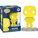 Funko Pop Art The Infinity Saga Iron Man 47 Yellow Marvel