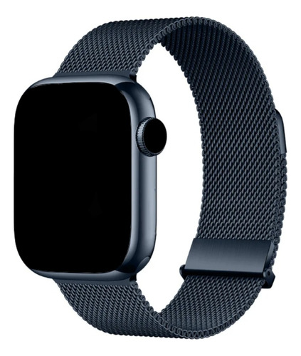 Pulseira Milanesa Para Apple Watch Iwo Inox Aço Premium Luxo