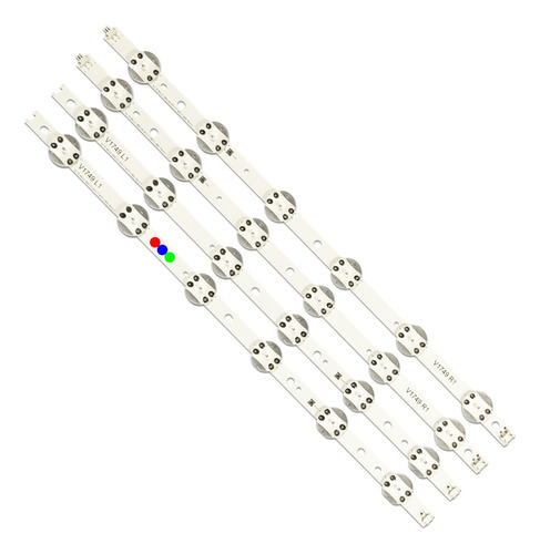 Kit Leds Compatible Con 49uj6350 49uj6500 49uj6560 - Alum Nv