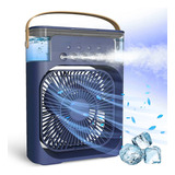 Mini Ar Condicionado Climatizador Portátil Usb Reservatório Cor Azul 110v/220v