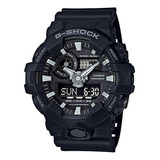 Reloj Casio G-shock Ana All Black Para Hombre, Resistente Al