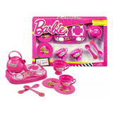 Juego De Té Con Anafe Y Accesorios Barbie