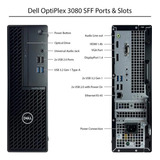 Dell Optiplex 3080 Sff - 240gb Nvme + 1tb Hdd - 12gb Ram +..