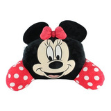 Almofada Encosto Minnie Mouse Grande Disney Cor Preto