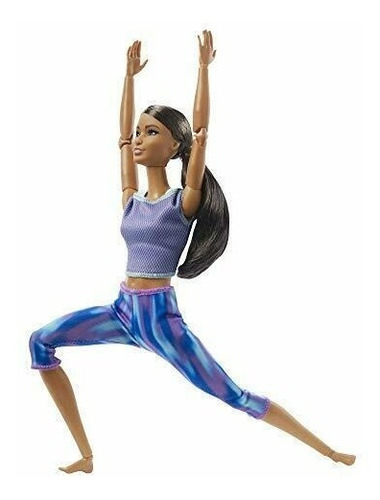 Barbie Articulada Made To Move Movimientos Divertido Mattel 