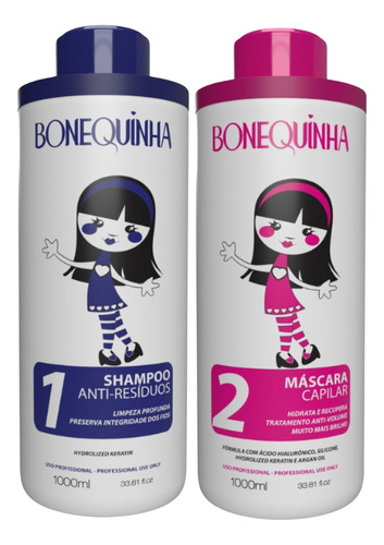 Bonequinha Escandalosa Kit 2x1000ml Envio Hoje