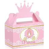 Caja De Regalo De Cna De Princesa Pequeña De 12 Piezas...