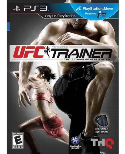 Juego Multimedia Físico Ufc Personal Trainer E Leg Strap Move Para Ps3