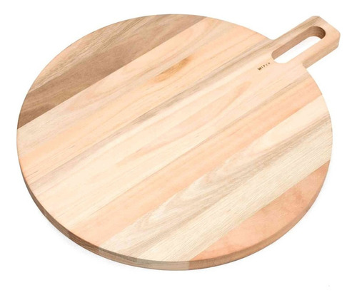 Tabla Pizzera Madera Eucaliptus 47x40cm Picada Sheshu Home