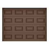 Puerta Chocolate 305x213 Tipo Ascendente Garage Kit Completo