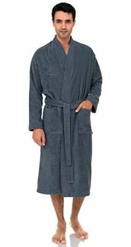 Towelselections Bata De Hombre, Albornoz De Kimono De Felpa 