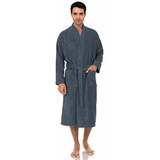 Towelselections Bata De Hombre, Albornoz De Kimono De Felpa 