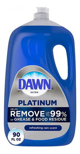 Dawn Ultra Jason Liquido Lavatrastes  Platinum 2.66lt 90oz