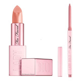 Pack Cosméticos Too Faced Labial Delineador Rostro Regalo 