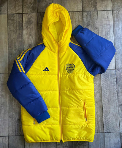 Campera Inflable Boca Juniors 2024