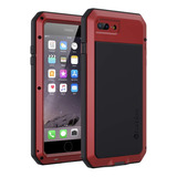 Funda Para iPhone SE/8/7 - Roja/negra