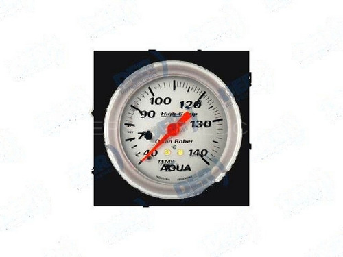 Reloj Temperatura Agua H Comp. F.plateado 40-140 2mt D67mm