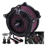 Black Spike Air Cleaner Intake Filter For Harley Sportst Aam