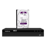 Dvr  Mhdx 1204 + Hd 1 Tb Intelbras 