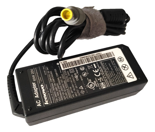 Cargador Original Lenovo 65w 20v 3.25a Pin Central Ibm