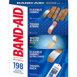 Band-aid Adhesive Bandages, Assorted, 198-count!