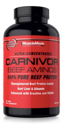 Carnivor Beef Aminos 300tabs - Unidad a $138900