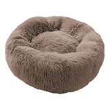 Cama Perro Mascota Anti Estres Felpa Premium Talla L 60 Cms