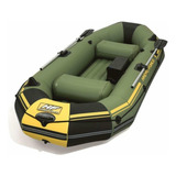 Bote Inflable Con Remos Y Asientos Marine Pro 2.91mx1.27mx46