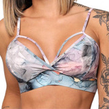 Top Strappy Marble Exclusivo Moving