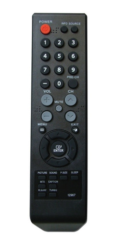 Control Remoto Cl-29z50mq Para Samsung Tv De Tubo Plano