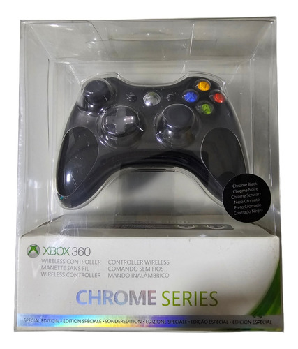 Controle Xbox 360 Chrome Series