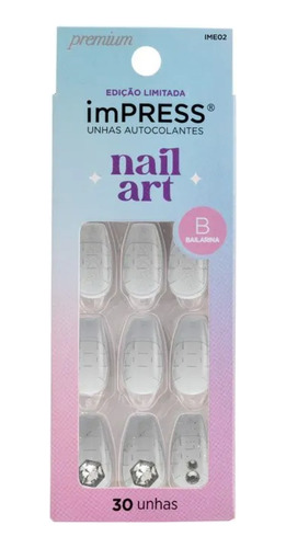 Unha Postiça Impress Nail Art Legacy - Kiss New York