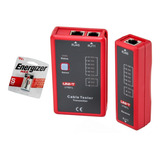 Tester Red Utp Telefono Rj45 Rj11 Cable X Cable Uni-t Htec