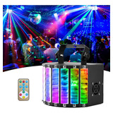 Luces De Fiesta Con Proyector Láser Dj Con Control Remoto