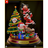 Action Figure Stl Dragon Ball Especial Navidad Diorama