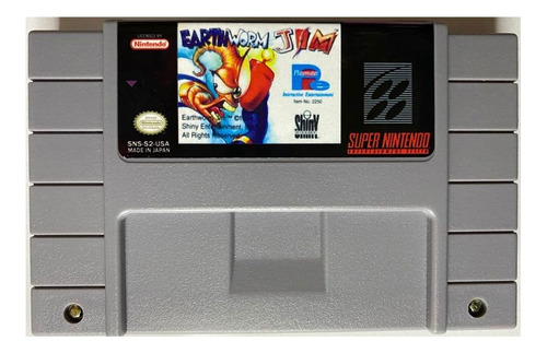 Earthworm Jim (repro) Super Nintendo Snes