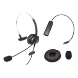 Call Center - Auriculares Con Microfono Para Telefono Ip (ma