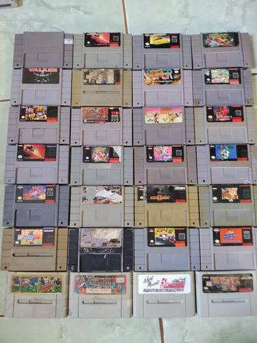 Carcaças Vazias Para Jogos De Super Nintendo 