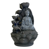 Estatua Pileta De Agua Grande Decorativa Buda Meditacion 